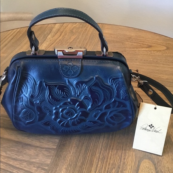 indigo blue handbags